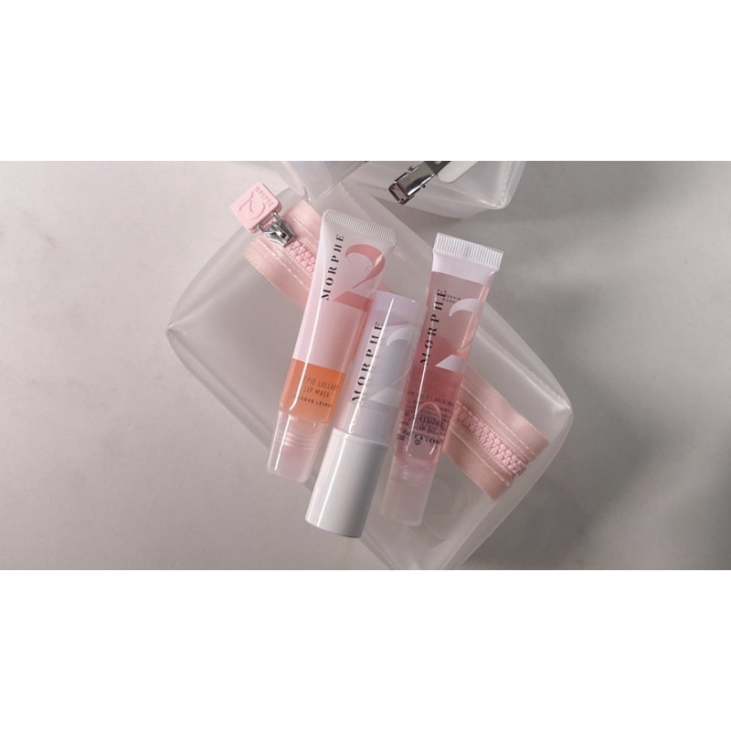 Set 3 món dưỡng môi Morphe 2 + Túi