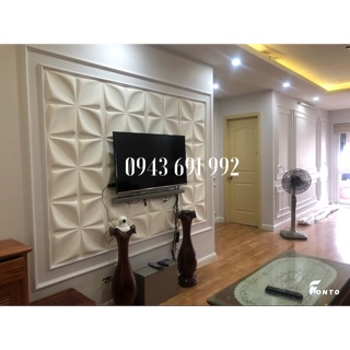 Phào chỉ nhựa khung lồng cho các diện tường trang trí căn hộ