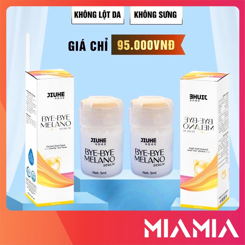 Serum Thâm Jiuhe Bye Bye Melano chính hãng Thanh Tô - Giảm thâm nách, thâm mắt, thâm mụn hiệu quả