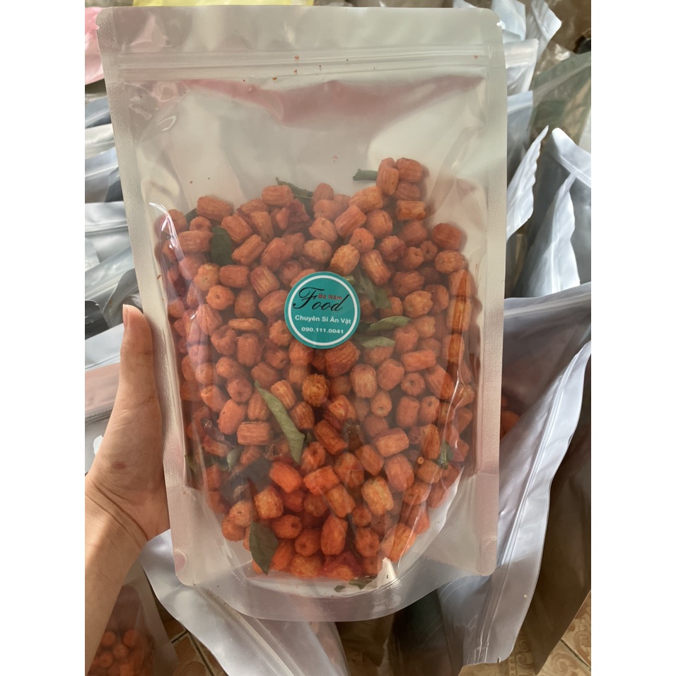 Nui Sấy Khô Bò Lá Chanh Giòn Ngon Ăn Vặt Không Mập 500gram