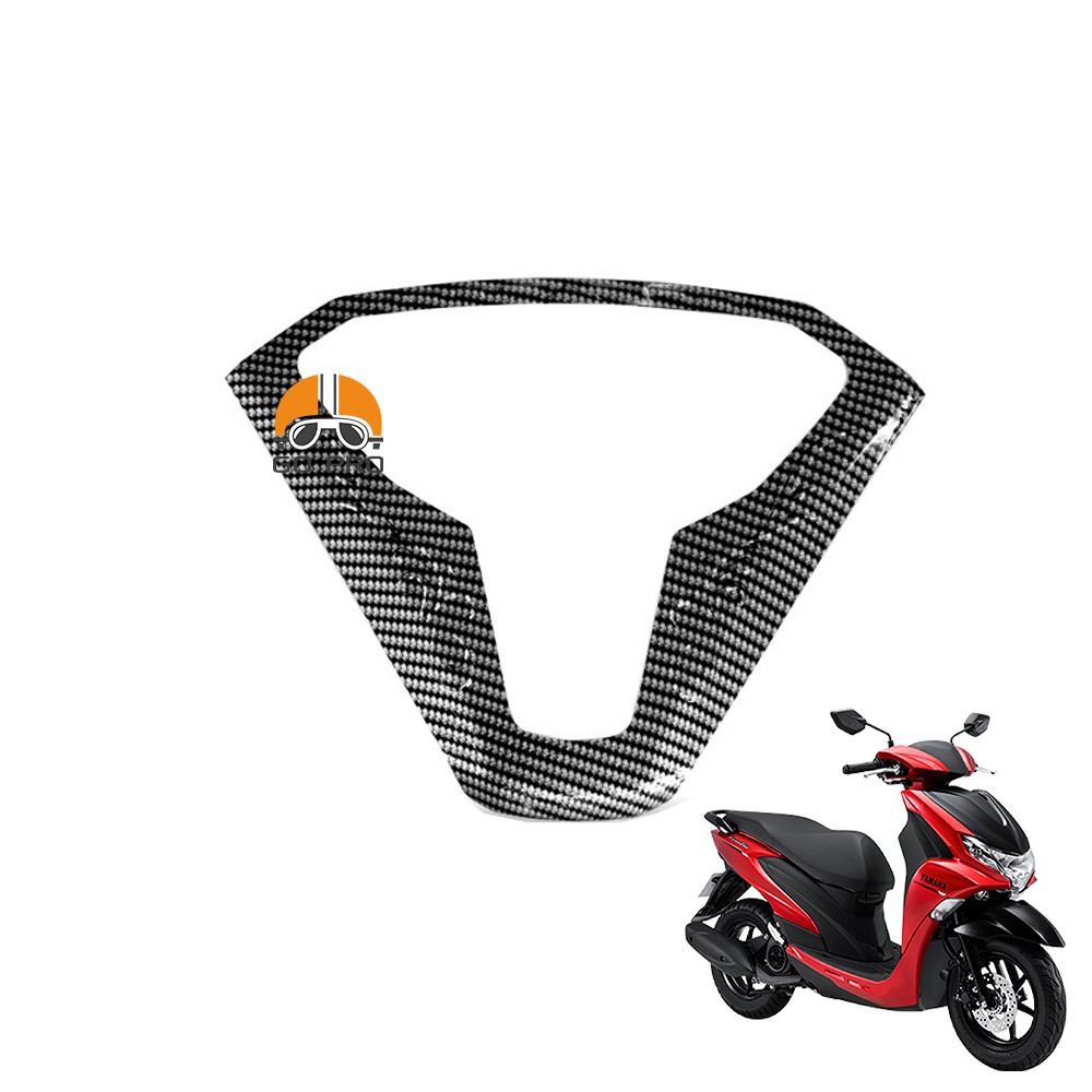 Ốp Viền Đồng Hồ Yamaha FREEGO Nhựa Xi