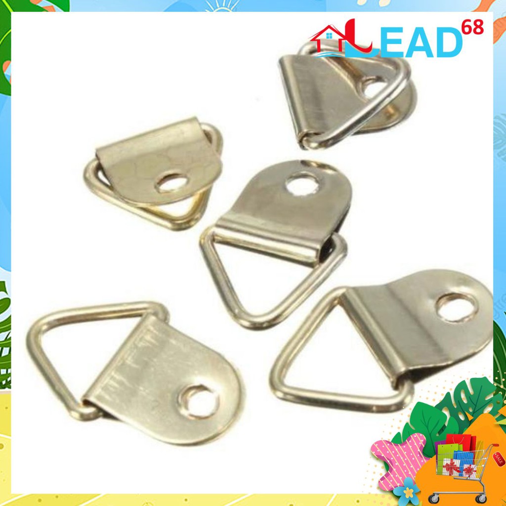 Set 10 móc treo tranh 1 lỗ có kèm vít ( Shop 5 sao )