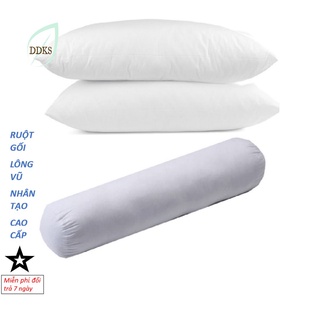Ruột gối bông ép hơi cao cấp , gối nằm 40 x 60, gối nằm 50 x 70, ruột gối tựa lưng 45 x 45, ruột gối ôm 35 x 100