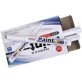 Bút sơn Toyo -Bút Repaint -bút vẽ lốp-bút vẽ giày paint marker SA101