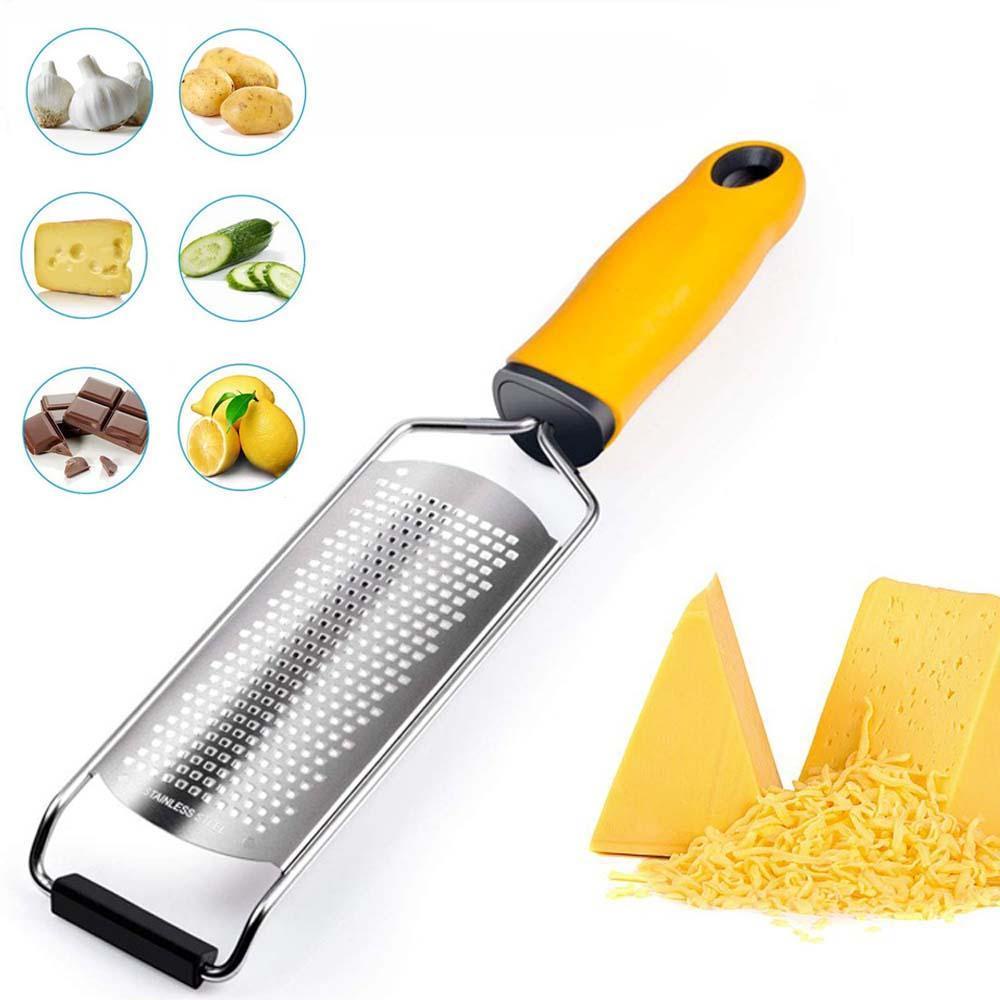 Dụng Cụ Bào Phô Mai / Bơ / Phô Mai Cầm Tay Bằng Inox Mềm Mại Đa Năng