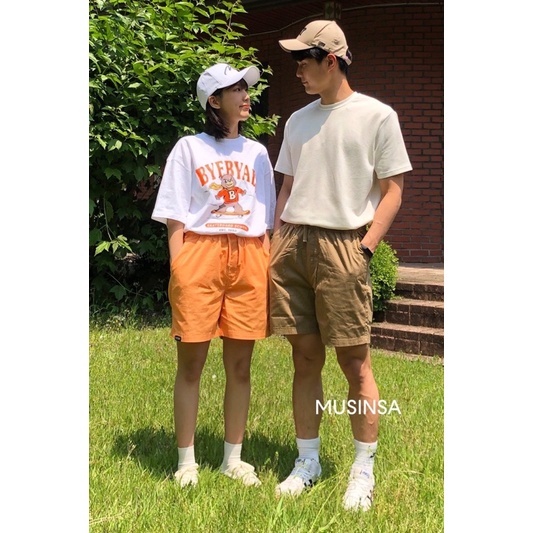 Quần short unisex Groove Hyme Hàn Quốc chính hãng