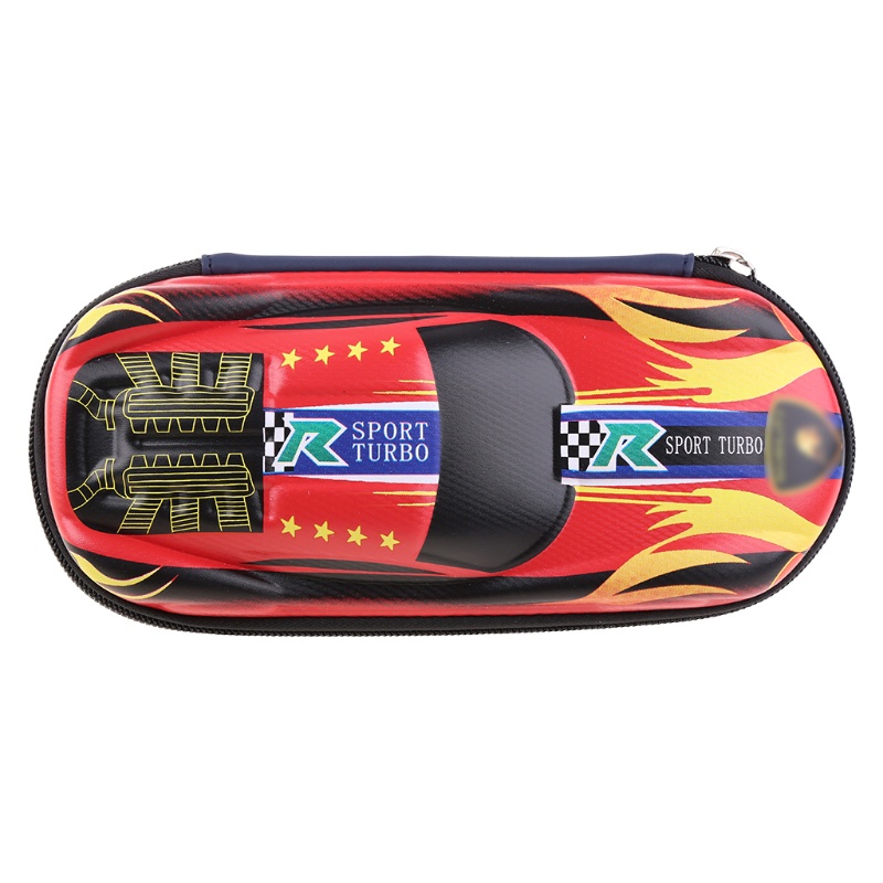 Túi Đựng Bút Họa Tiết Hoạt Hình Sức Chứa Lớn Có Khóa Kéo Kèm Ngăn Đựng Đồ Ẩn