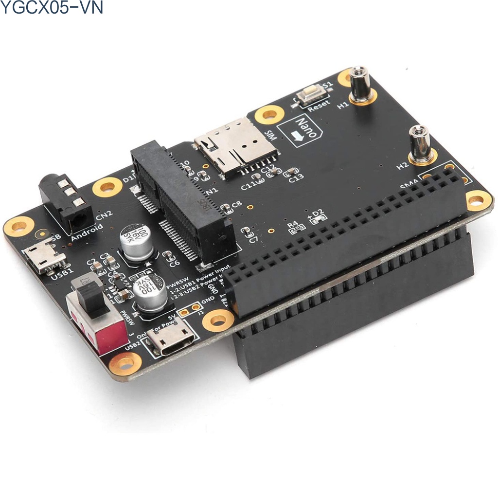 Mô Đun Mở Rộng 3g / 4g / Lte Có Ngăn Đựng Thẻ Sim Cho Raspberry Pi | BigBuy360 - bigbuy360.vn