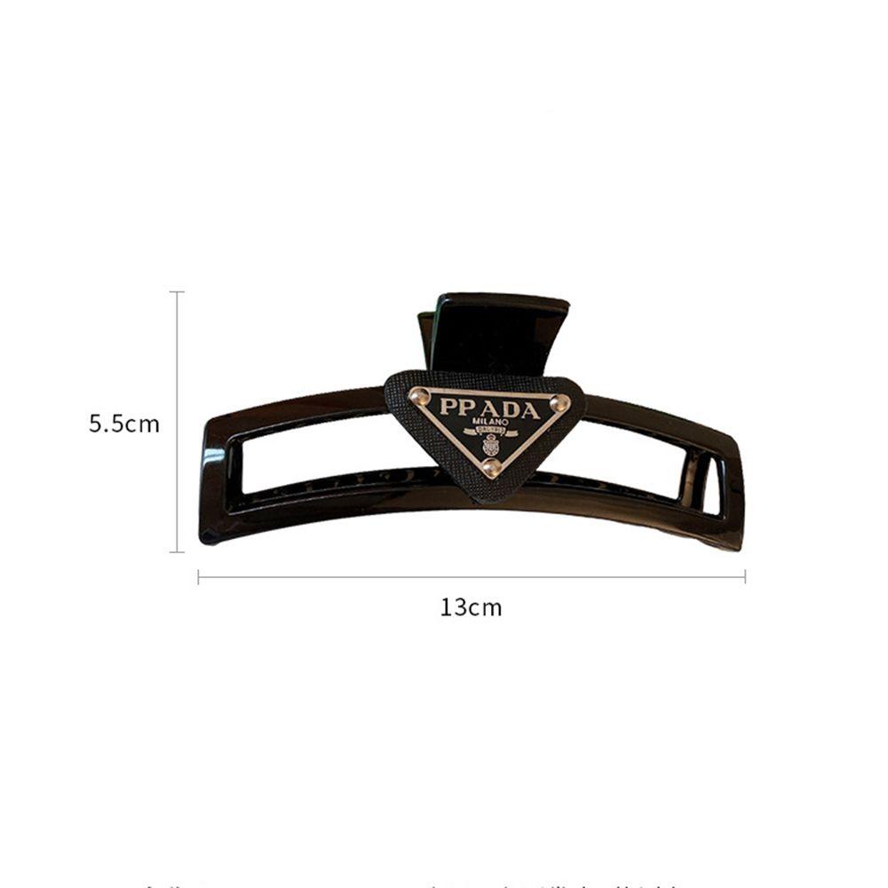 Kẹp Tóc Móng Vuốt Hình Học Cá Mập Tam Giác Kiểu Pháp Cổ Điển VANES1 Cho Nữ