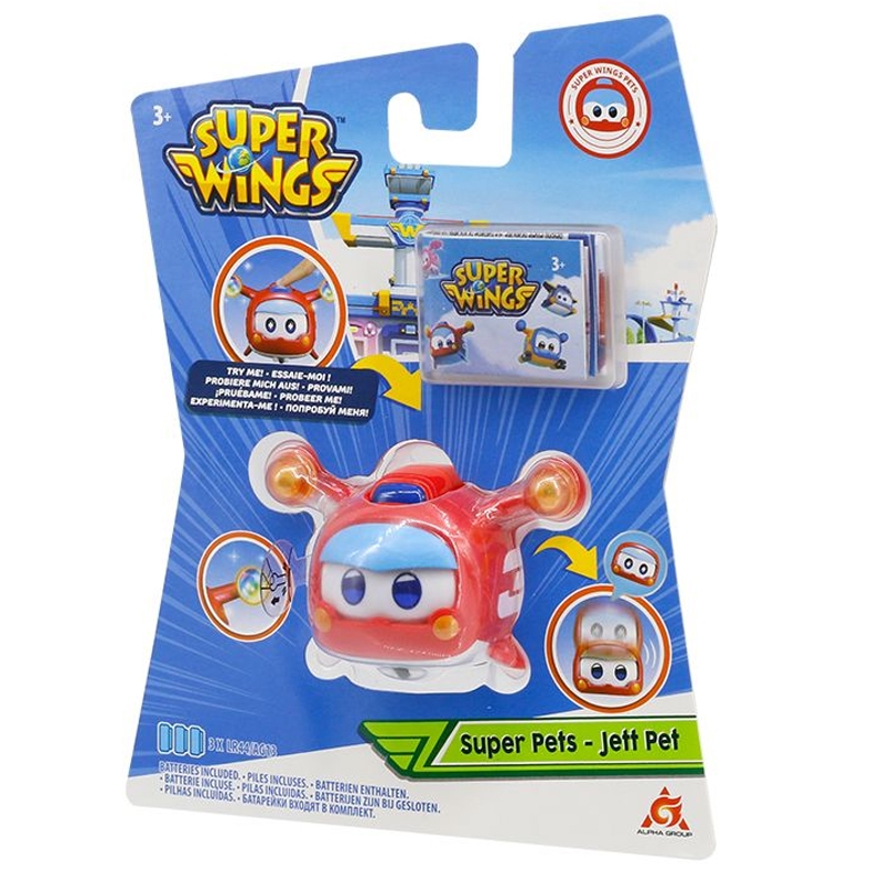 Đồ Chơi Thú Cưng Siêu Cấp Super Wings EU750411 - Jett - Super Wings