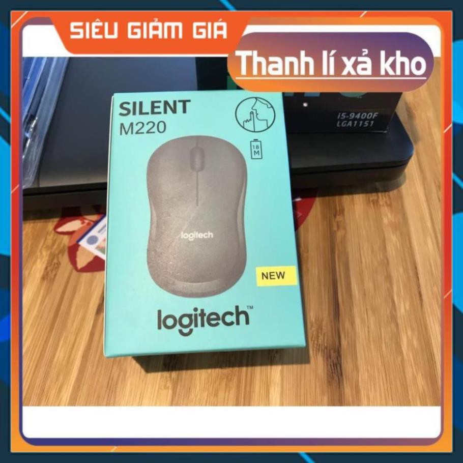 SALE Chuột máy tính giá rẻ Chuột Không Dây Logitech M220 Silent