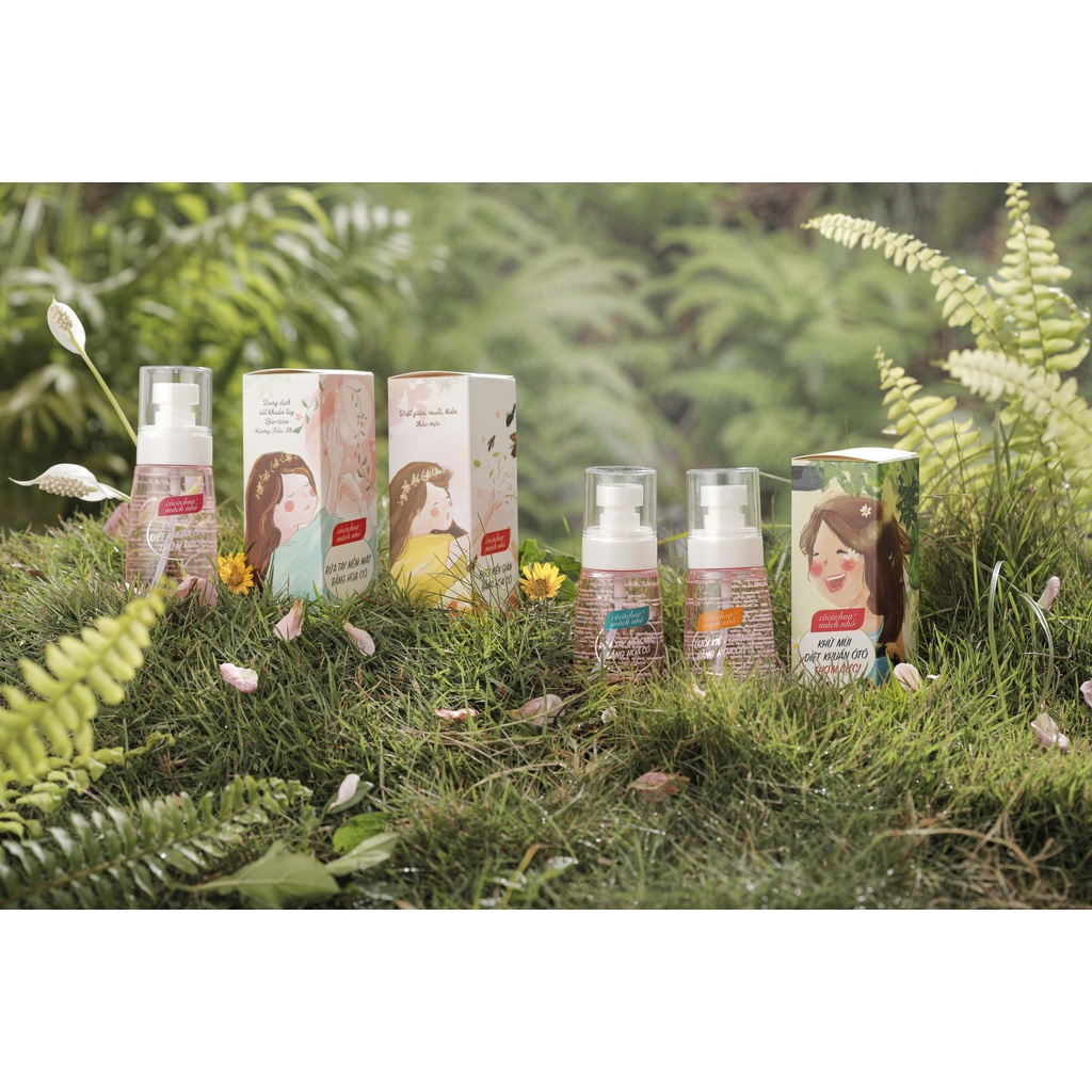 Xịt Chống Muỗi Kiến Và Côn Trùng Cô Cà Chua Hữu Cơ 90ml Hương Hoa Cỏ Thiên Nhiên An Toàn Cho Sức Khoẻ