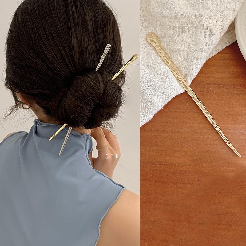 Kẹp Tóc Kim Loại Hình Bướm Phối Tua Rua Phong Cách Trung Hoa