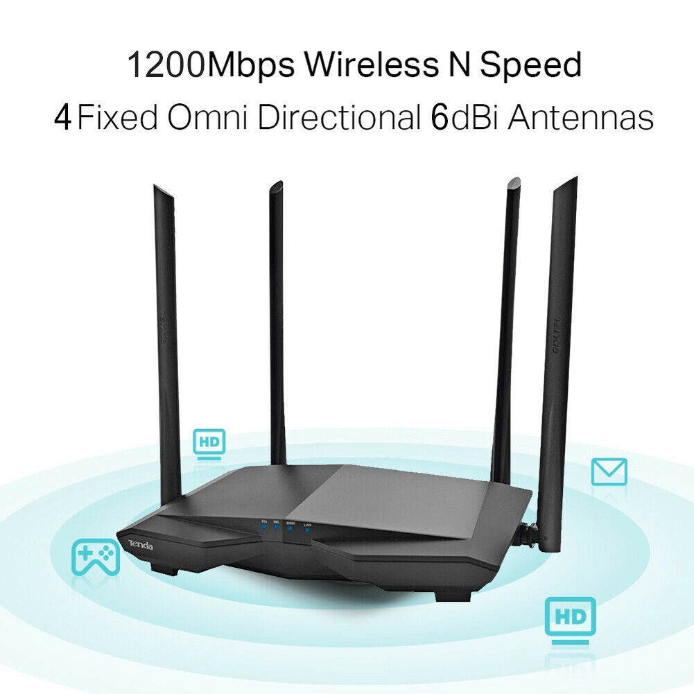 Bộ Phát Wifi Không Dây Tenda Ac6 1200mbps 2.4g / 5.0ghz