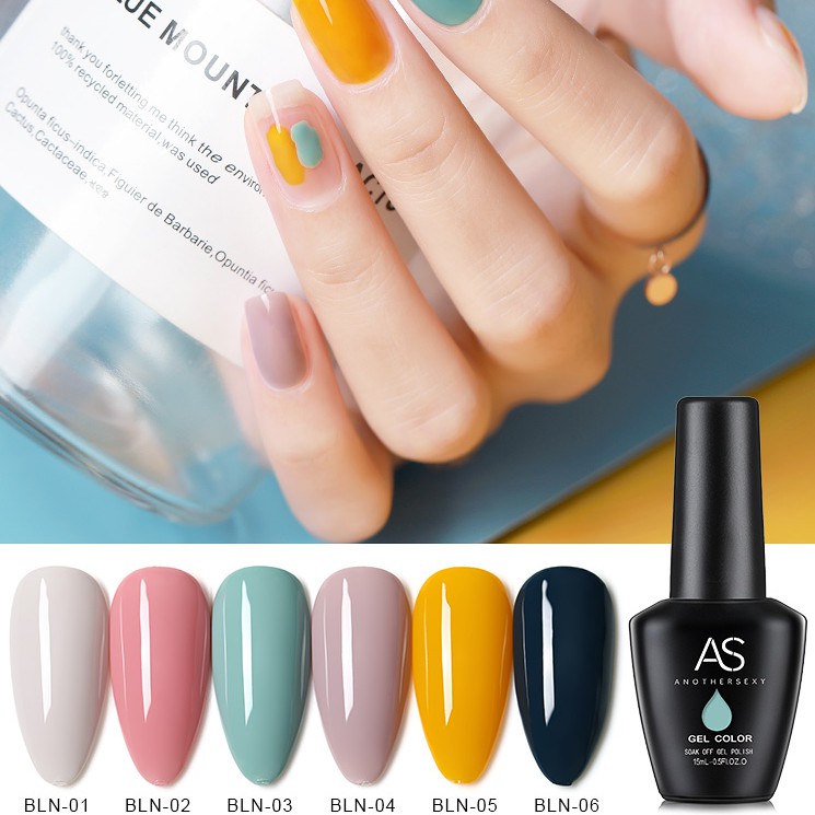 Sơn Gel AS | Mã BLN  | Màu Retro