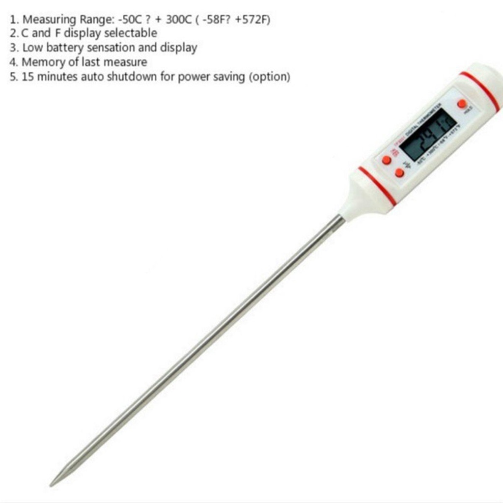 LLOYD Nhiệt Kế Đo Nhiệt Độ Lò Nướng Bbq
