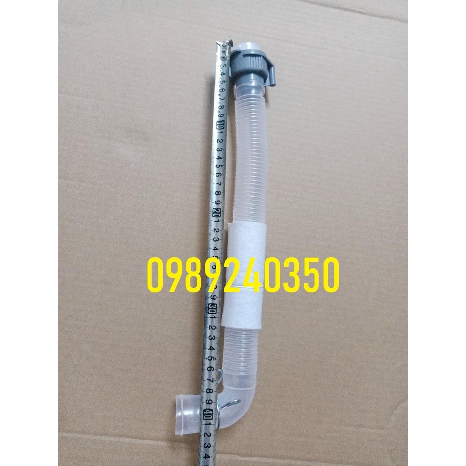 Cổ xả thoát nước máy giặt Sanyo cửa trên lồng đứng