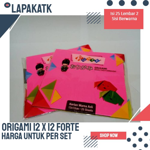 Giấy Gấp 12x12 / Origami 12x12 Chất Lượng Cao