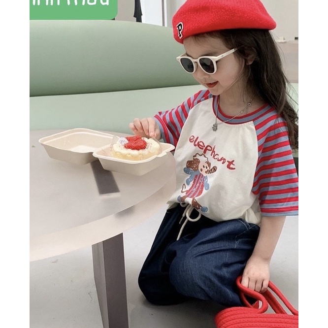 Lyvyshop - (Cotton SG chính phẩm) Áo thun bé gái siêu dễ thương từ 09-28kg