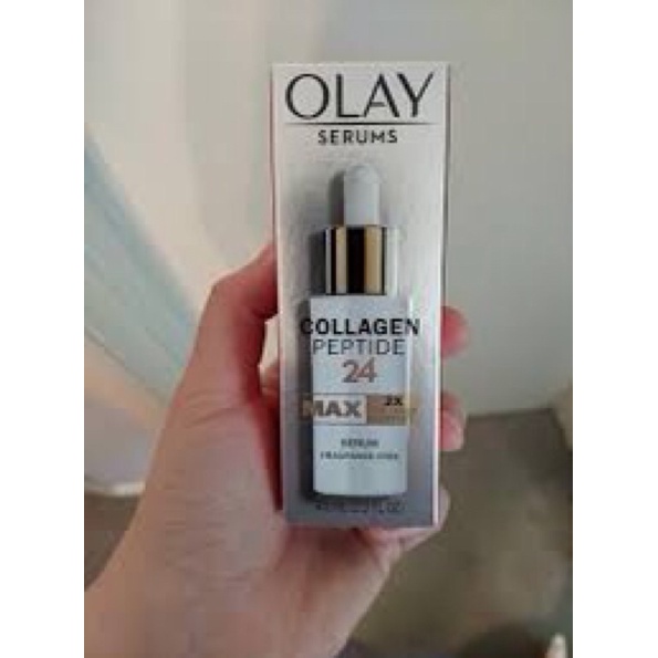 Serum dưỡng ẩm chống lão hoá da Olay Regenerist Max 2X Collagen Peptide 24 40ml