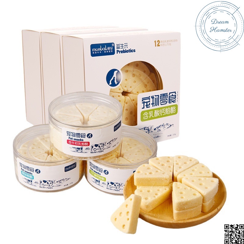 Phô mai đông khô Monbab cho thú cưng