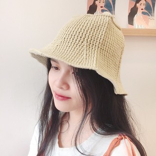 mũ chùm len