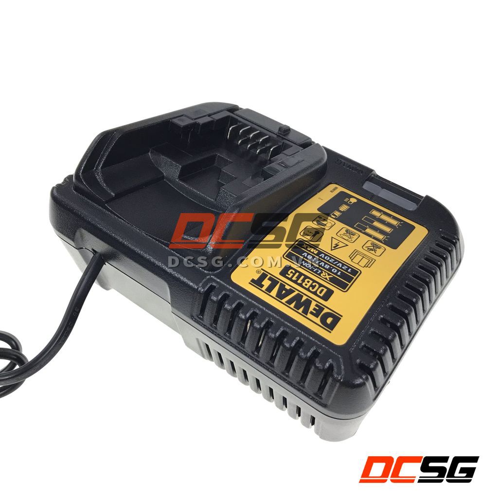 Bộ sạc pin 10.8V-14.4V-18V Li-Ion XR Dewalt DCB115 | DCSG