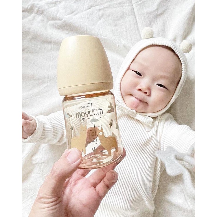 Bình Sữa Moyuum PPSU Lạc Đà Chính Hãng Hàn Quốc 170ml - 270ml