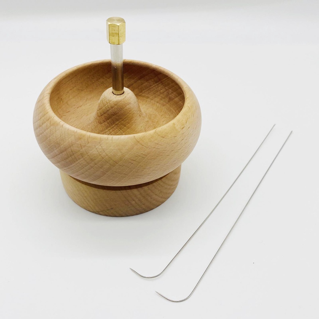 Con Quay Hạt Gỗ Làm Trang Sức Thủ Công Nhanh Chóng DIY