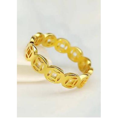 Nhẫn kim tiền rước tài lộc