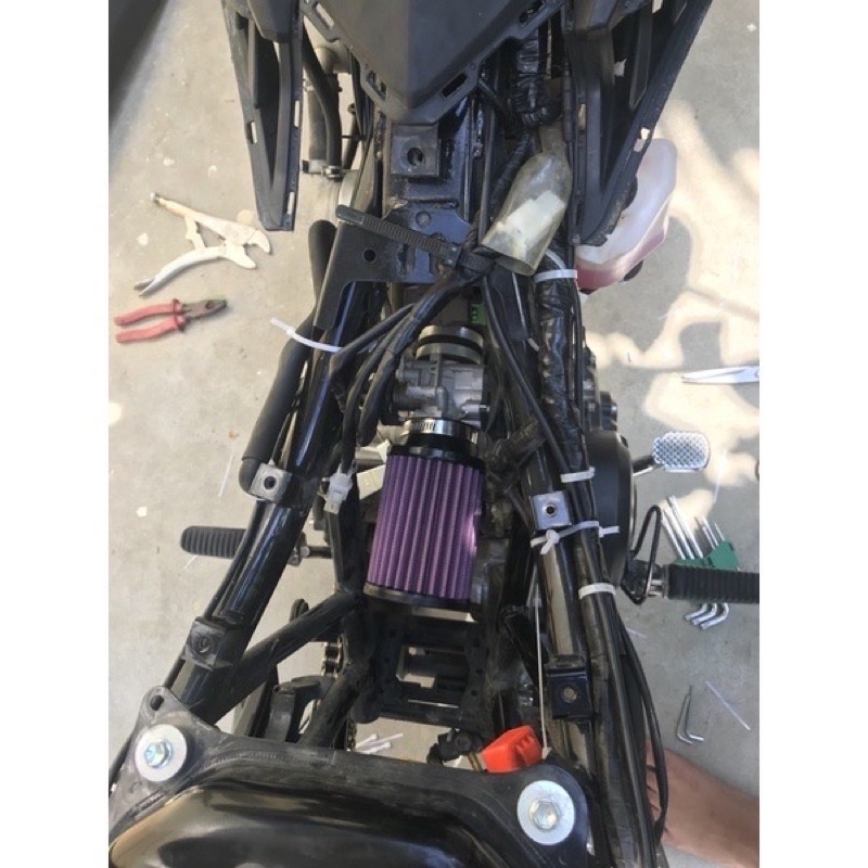 Lọc gió trụ bánh ú,lọc trụ 1280K&amp;N cực chất gắn các loại xe