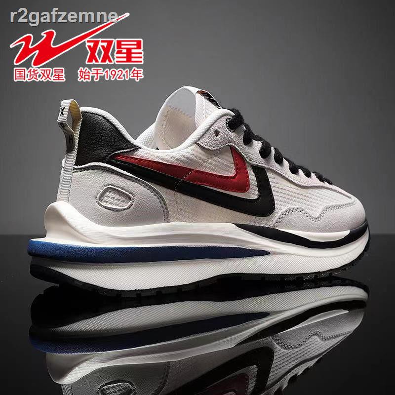 ♦☸Double star shoes nam 2021 giày mới mùa hè Forrest Gump đa năng phong cách hàn quốc vải thời thượng