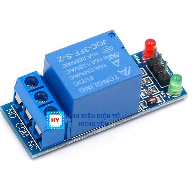 Module Relay 1 Kênh Kích Mức Thấp 5 - 12VDC