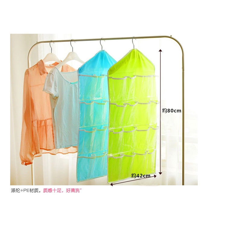 Túi Treo Tường 16 Ngăn Đựng Đồ Tiện Lợi