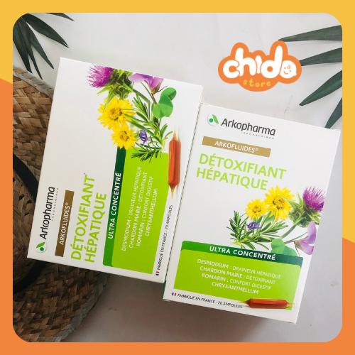 Thải độc gan hữu cơ Pháp Arkofluides 20/30 ống