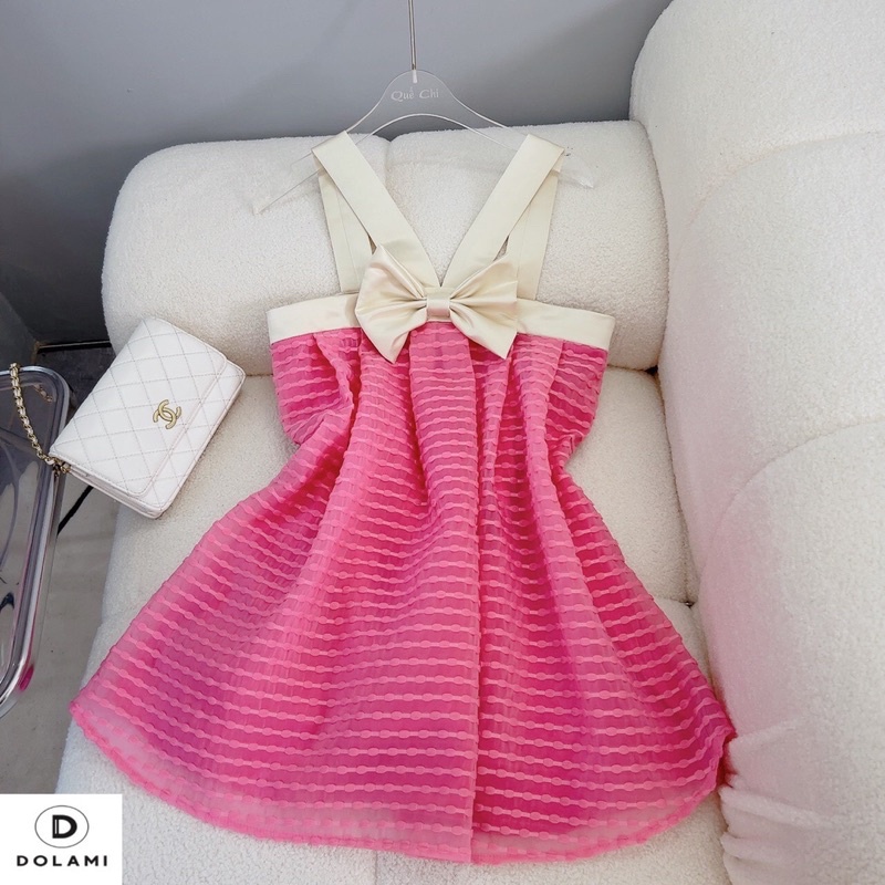 Váy bồng phối nơ