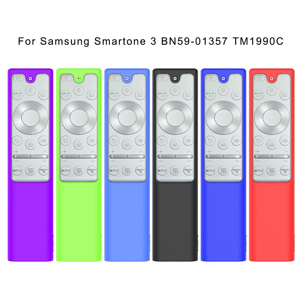 Vỏ Bọc Silicon Chống Trượt Chống Thấm Nước Chống Sốc Nhiều Màu Sắc Cho Remote Điều Khiển TV