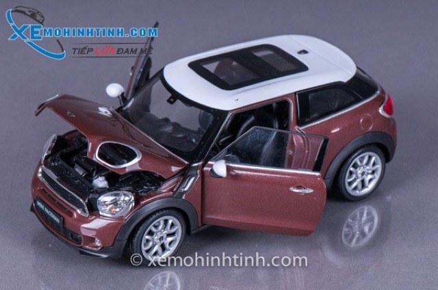 Xe Mô Hình Mini Cooper S Paceman 1:24 Welly (Nâu)