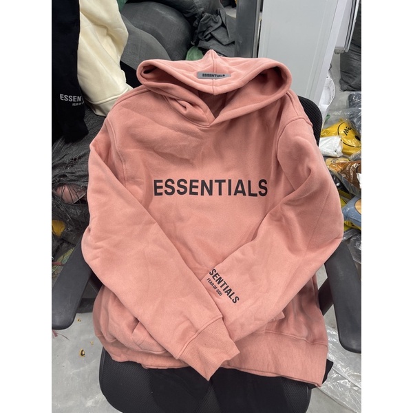 Áo hoodie essentials nỉ bông Cotton Dày Dặn POCAHOUSE