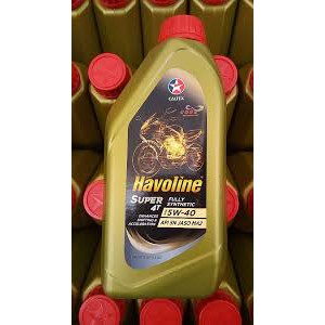 GIÁ RẺ NHẤT !!! MỘT CHAI NHỚT CALTEXT HAVOLINE FULL SYNTHETIC 5W40 CHÍNH HÃNG 1.0 LÍT