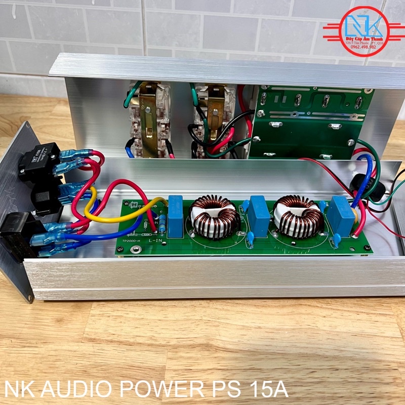 Ổ Cắm Lọc nguồn chống sét PS 15A - 3000W