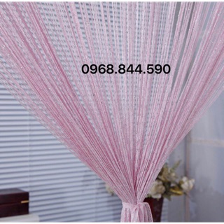 Rèm Sợi Kim Tuyến MÀU HỒNG PHẤN