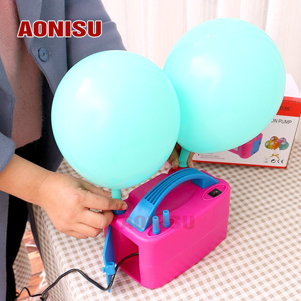 Máy Bơm Bong Bóng, Bóng Bay 4 Vòi Công Suất Lớn 600W  AONISU