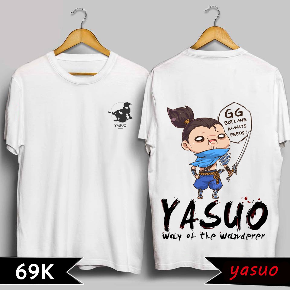 Áo Liên Minh Huyền Thoại - Áo Yasuo - Áo phông, áo thun thời trang rẻ đẹp