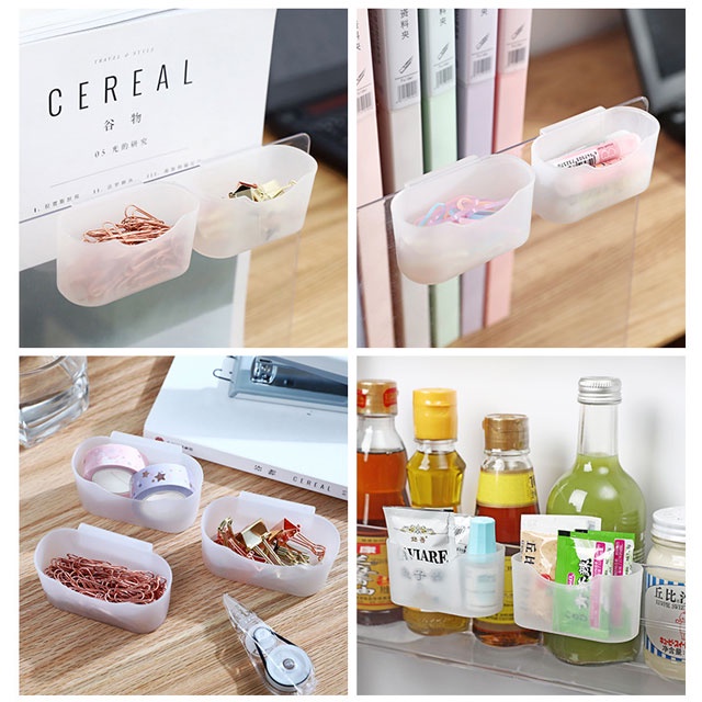 2 * Hộp đựng túi gia vị trong tủ lạnh, Hộp đựng nước sốt nhà bếp, Giá đựng đồ mini