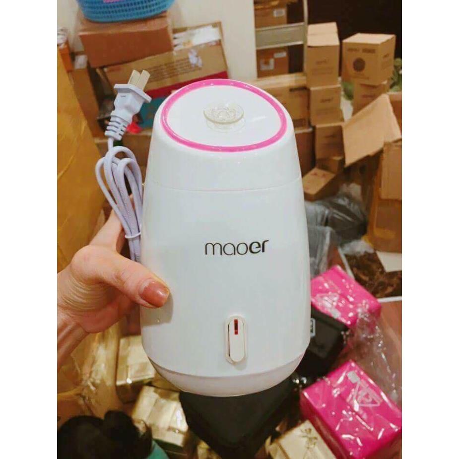 MÁY XÔNG HƠI MẶT THẢO DƯỢC, HOA QUẢ TỰ ĐỘNG 2 IN 1 MAOER (GIAO MÀU NGẪU NHIÊN) ( tuyển khách sỉ)