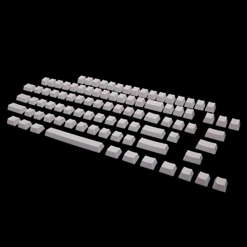 Bàn phím 87 phím chưa in chữ DIY đa năng cho Cherry MX