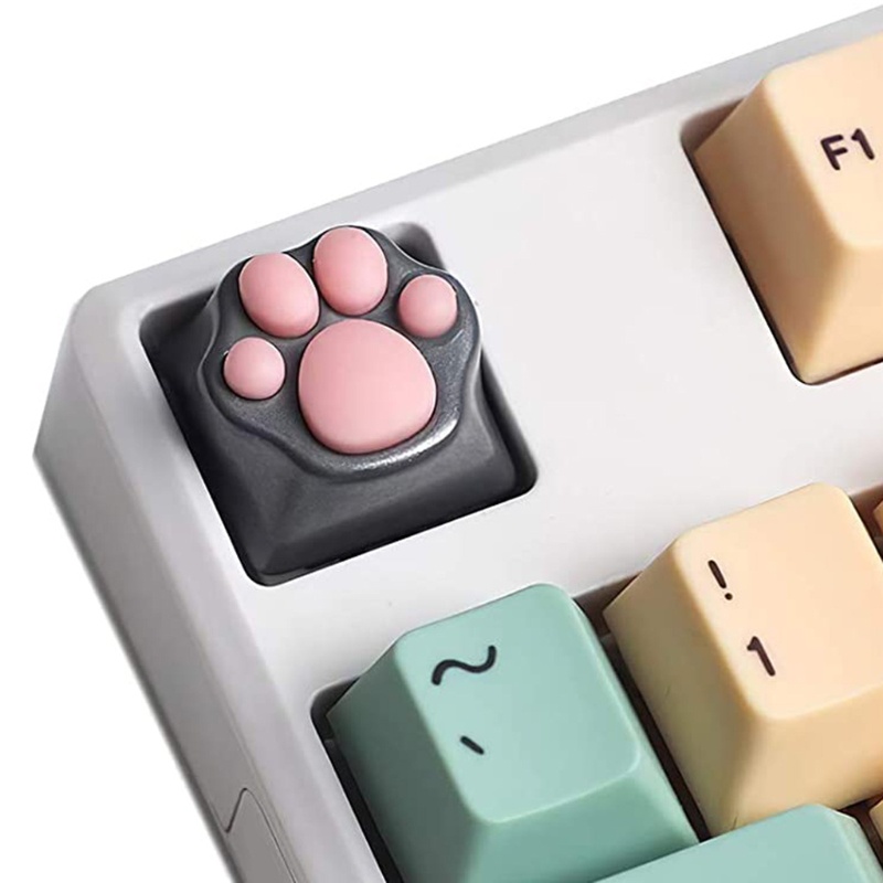 Nút Bàn Phím Hình Dấu Chân Mèo ESC Dễ Thương Cho Máy Chơi Game
