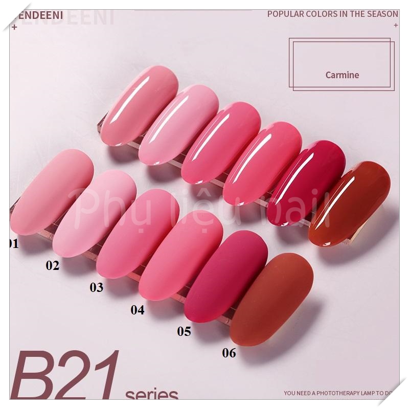 Sơn gel AS chính hãng chai đỏ mã B21 - 15ml