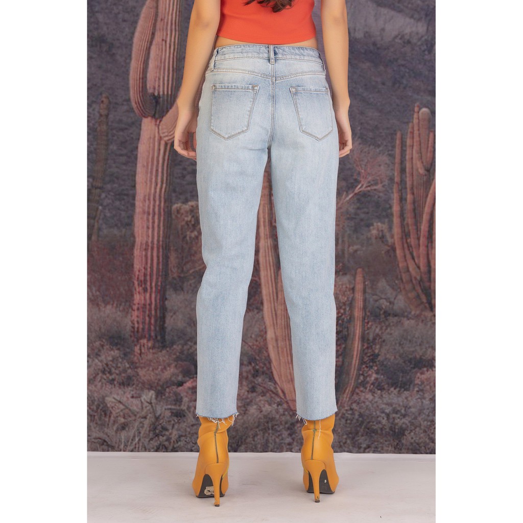 QUẦN JEAN NỮ DÁNG STRAIGHT V-SIXTYFOUR 120WD2083F2910